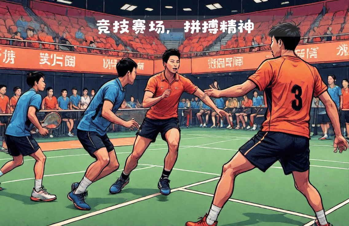 竞技精神！国家队员拼搏夺冠