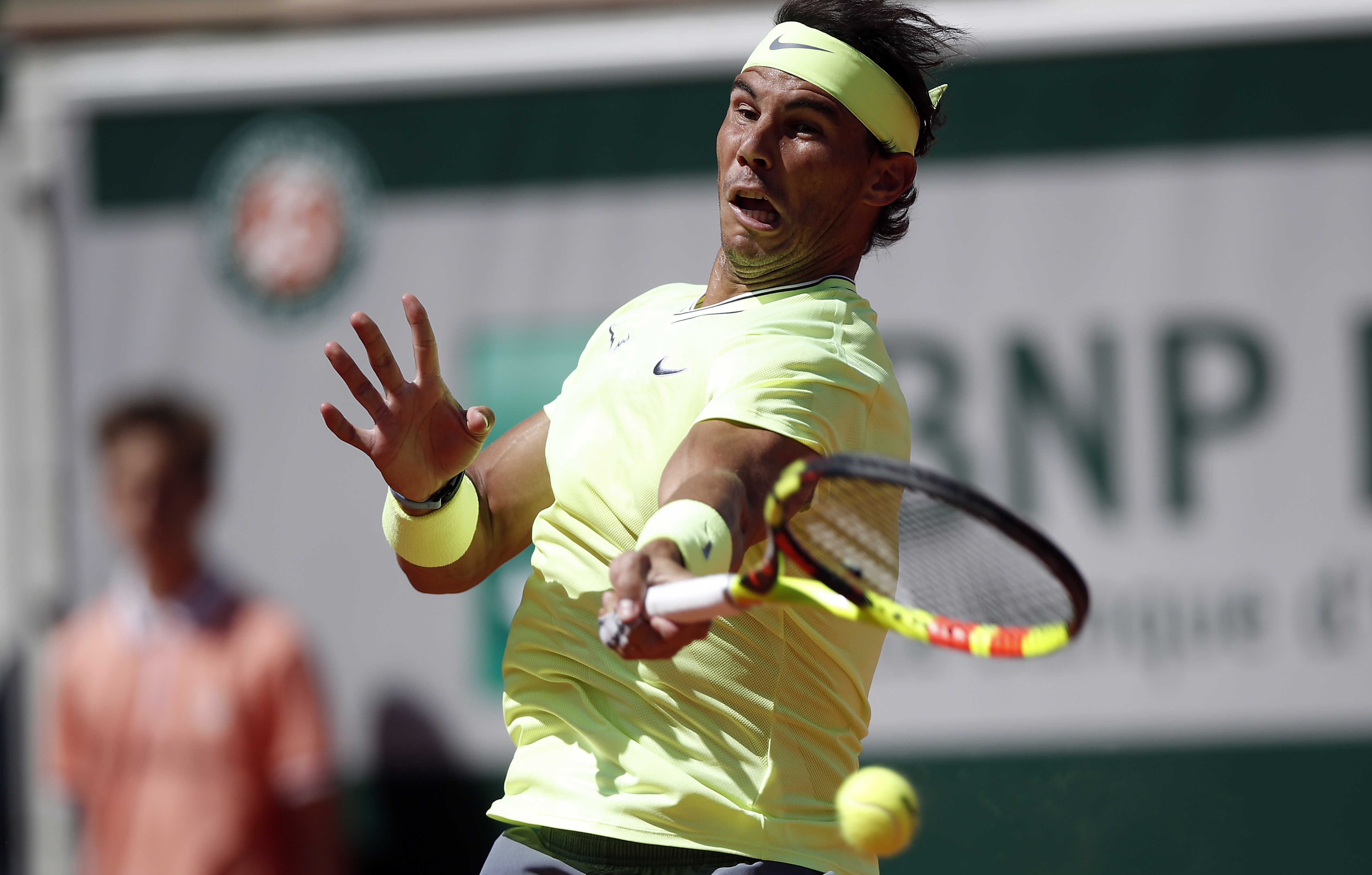 包含法国网球队强势美国网球队，纳达尔打破历史纪录的词条