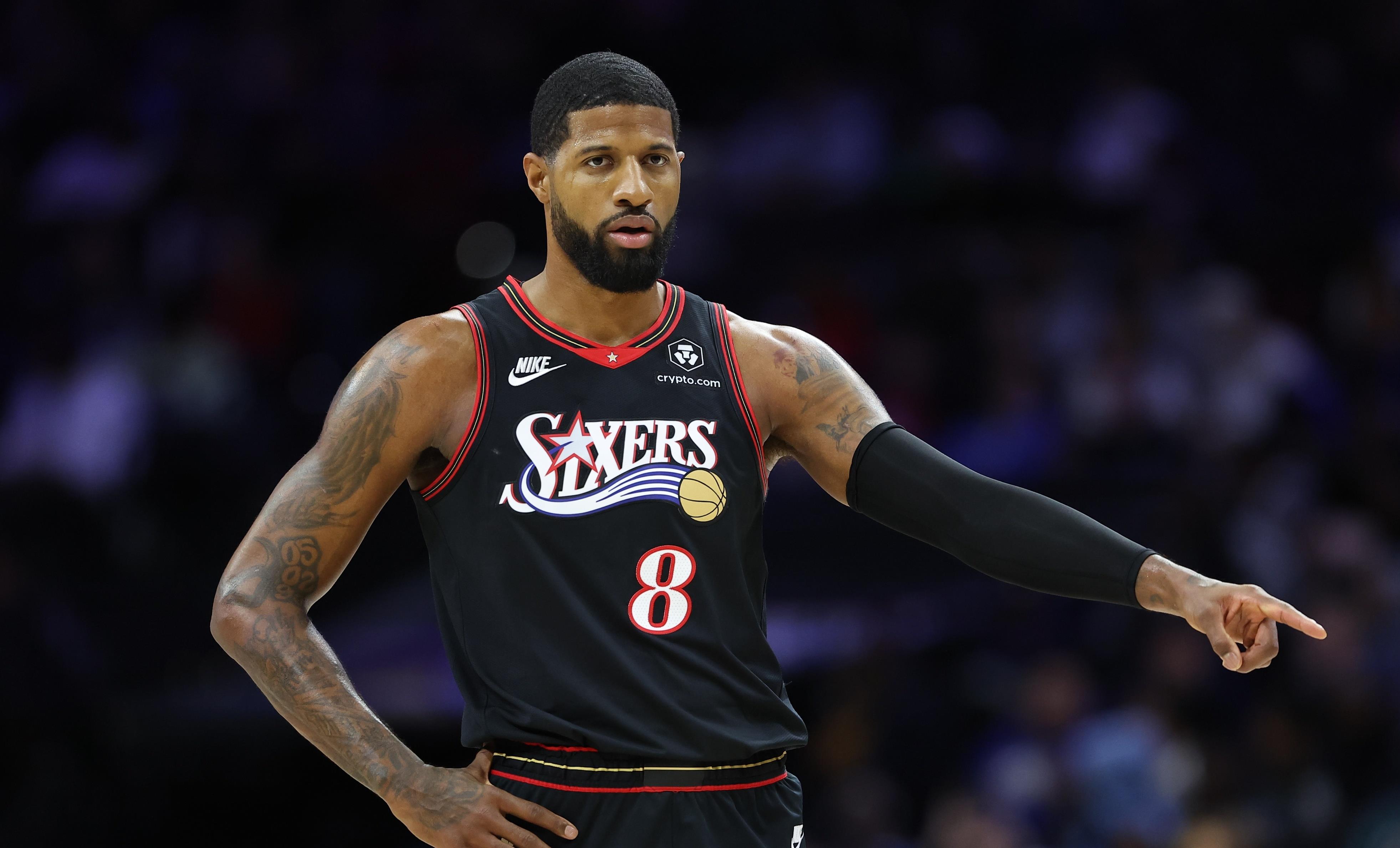 关于魔术力克76人,乔治统治全场的信息 关于魔术力克76人,乔治统治全场的信息